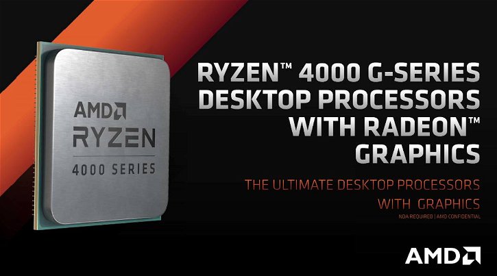 Immagine di AMD Ryzen 4000G ufficiali: ecco Zen 2 con grafica integrata