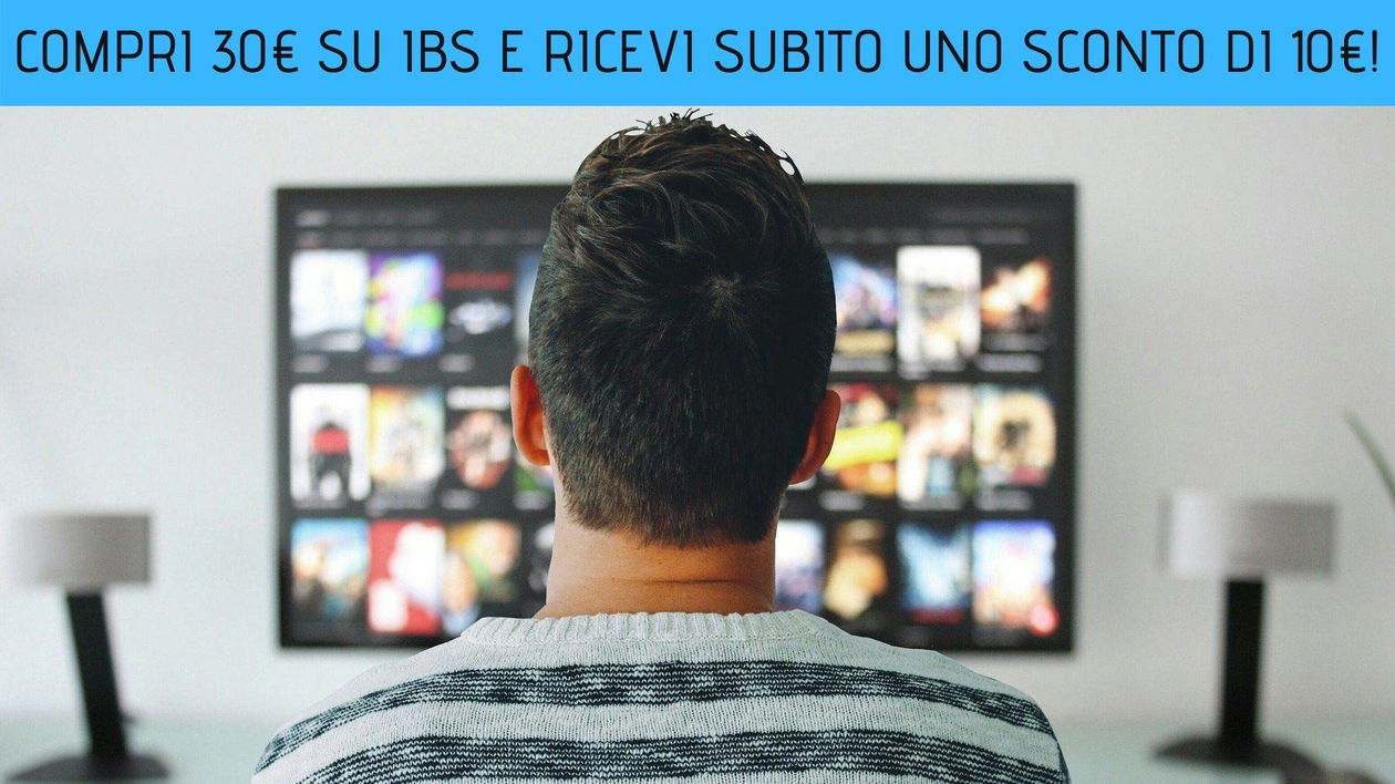 Immagine di Spendi 30€ su Ibs e ricevi subito uno sconto di 10€!
