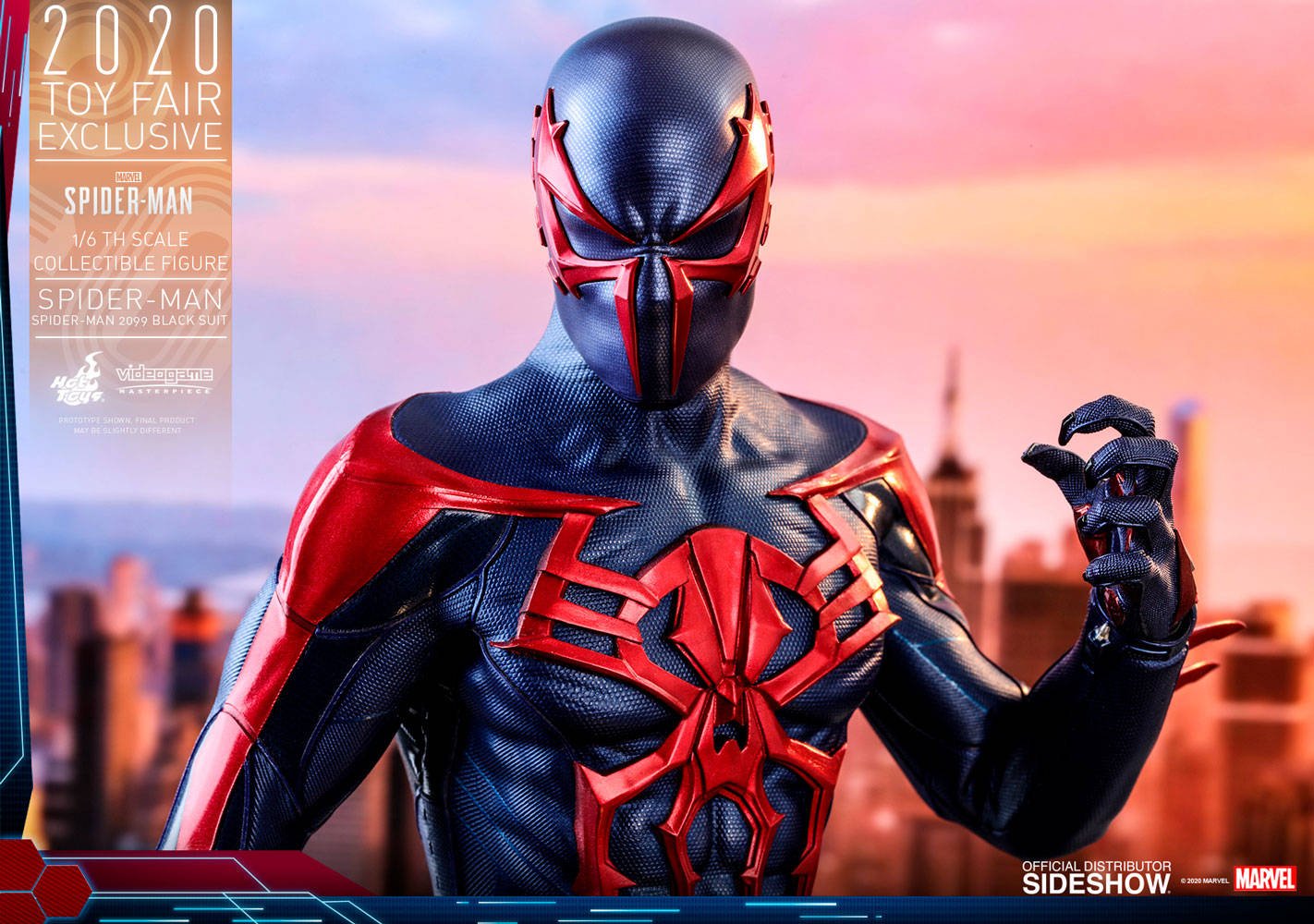 Immagine di Spider-Man 2099, la nuova Hot Toys dal videogames per PS4