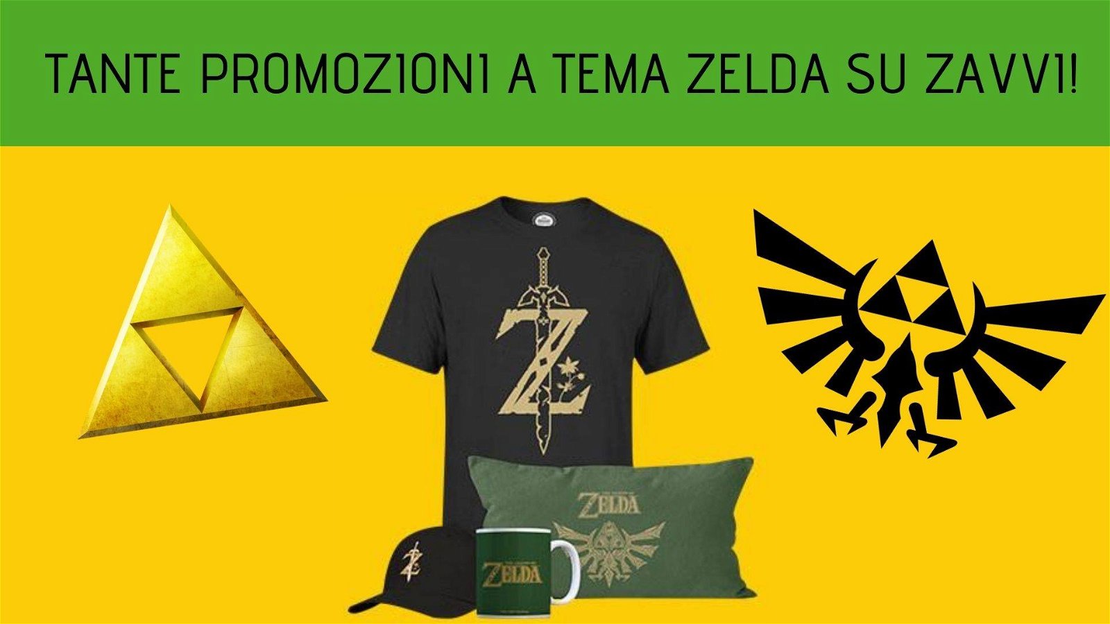 Immagine di Tante promozioni a tema The Legend of Zelda su Zavvi!