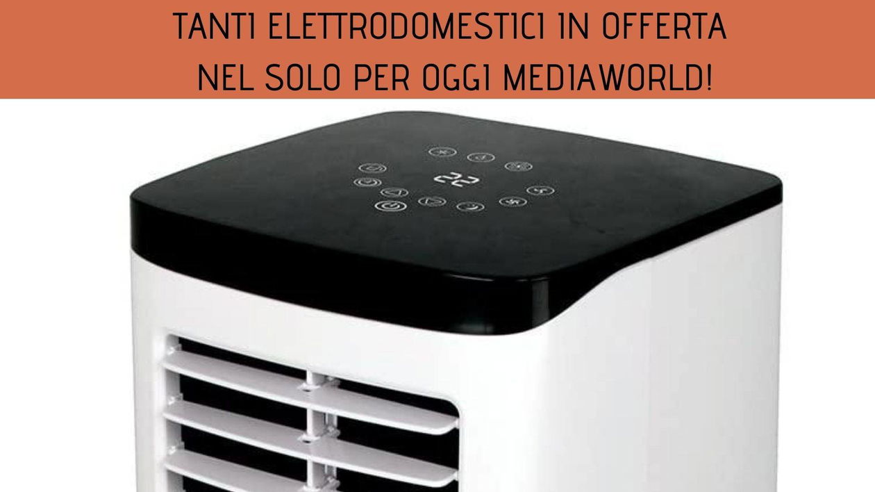 Immagine di Solo per oggi Mediaworld: tanti elettrodomestici in offerta a prezzi imperdibili!