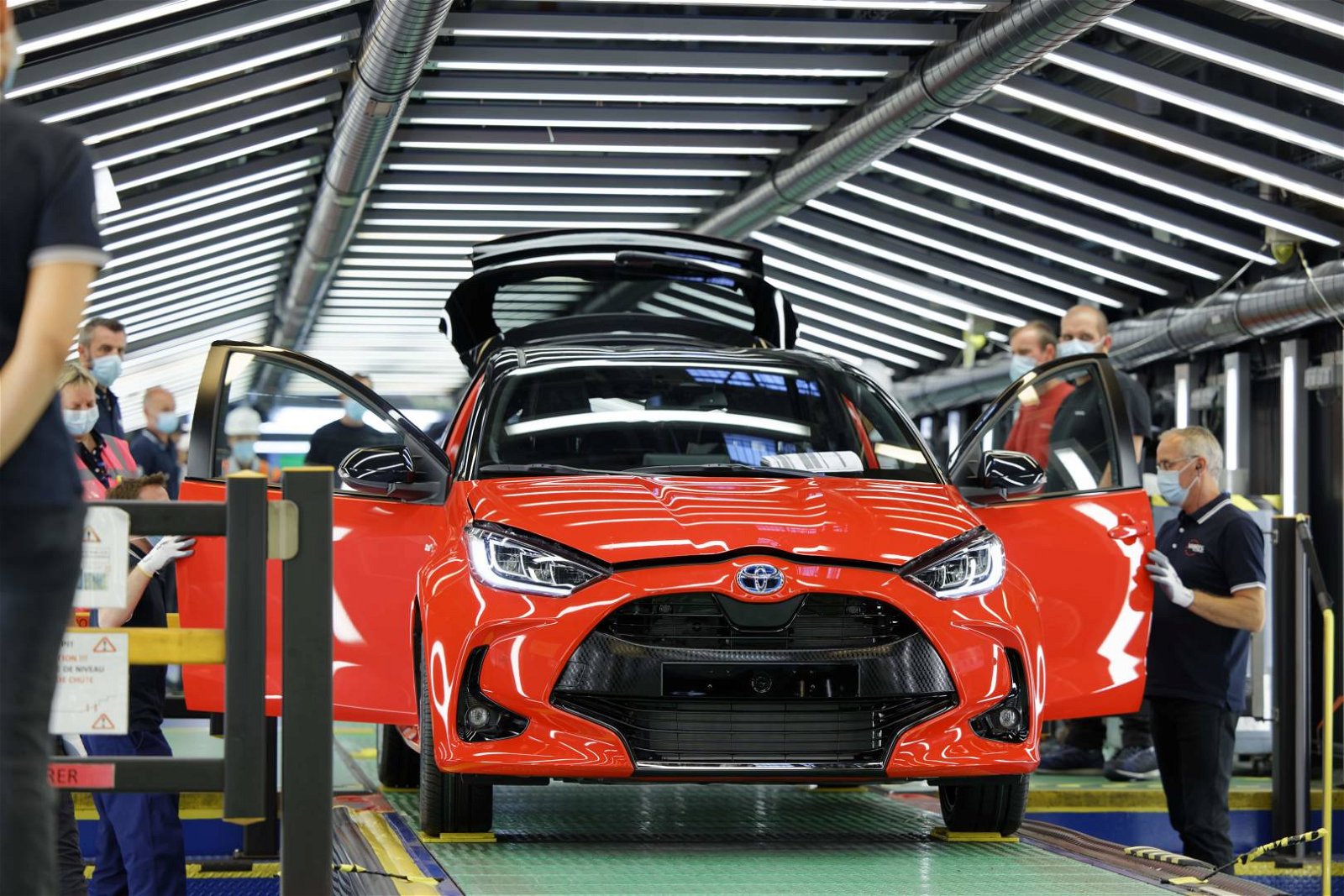 Immagine di Toyota: al via la produzione della nuova Yaris