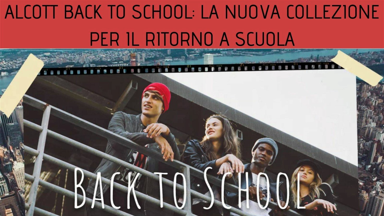 Immagine di Alcott Back to School: scopri la nuova collezione per il ritorno a scuola!