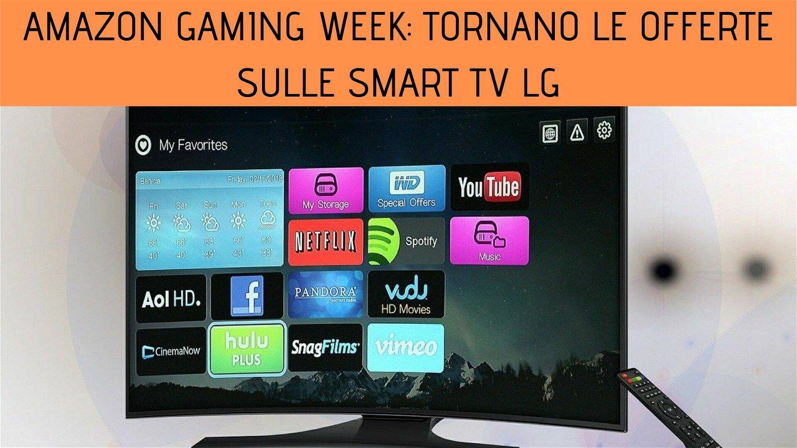 Immagine di Amazon Gaming Week: tornano le offerte sulle smart TV LG!