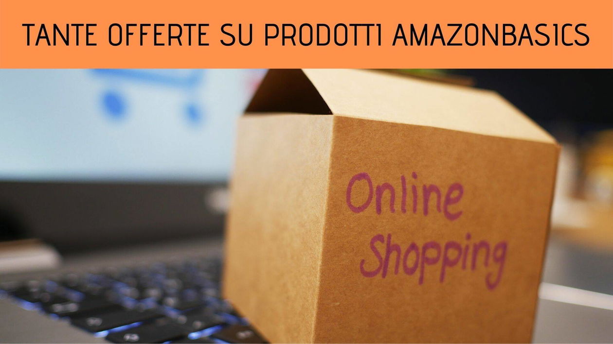 Immagine di Tante offerte su prodotti AmazonBasics e non solo