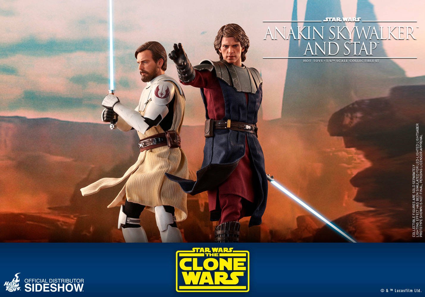 Immagine di Anakin Skywalker, la nuova Hot Toys tratta da The Clone Wars