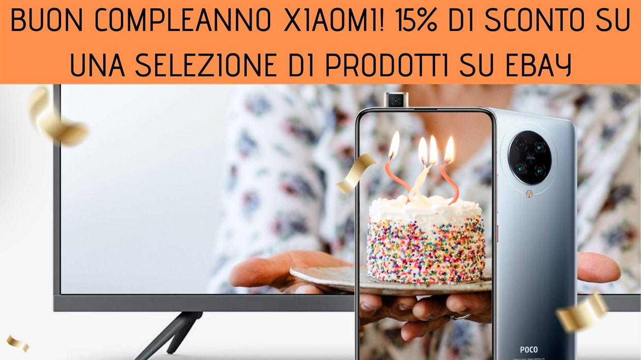 Immagine di [ULTIMI GIORNI] Super offerte Xiaomi su eBay! 15% di codice sconto per festeggiare il 10° compleanno