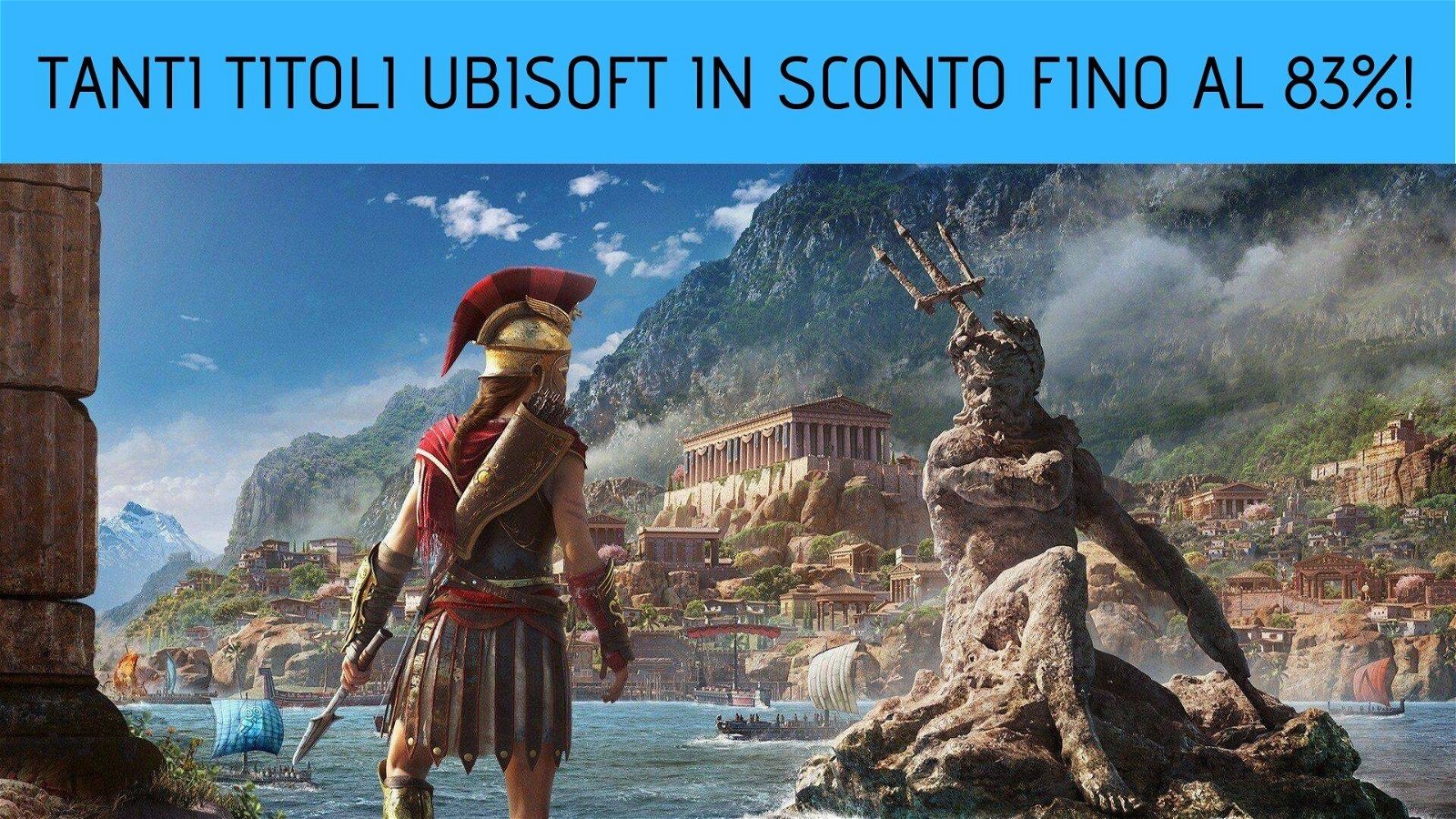 Immagine di Assassin's Creed Odyssey e altri titoli Ubisoft in sconto fino all’83% su GamersGate!