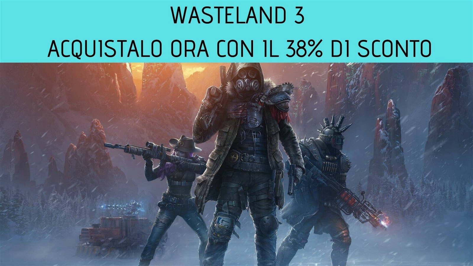 Immagine di Wasteland 3: acquistalo ora con ben il 38% di sconto su CDKeys!