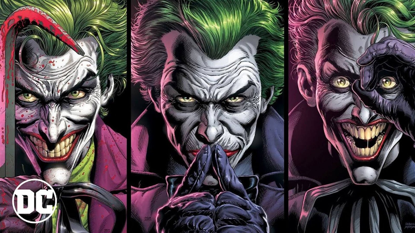 Immagine di Three Joker - il trailer di lancio dell'attesa miniserie