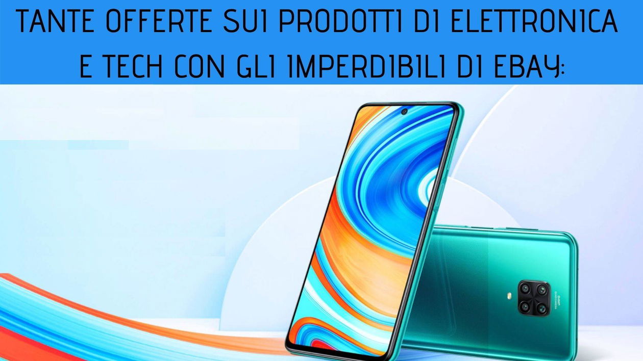 Immagine di Gli imperdibili di eBay: tante offerte sui prodotti di elettronica e tech!