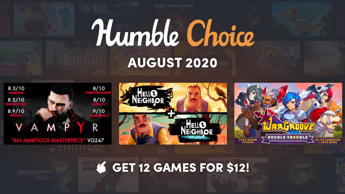 Immagine di Humble Choice agosto 2020: ecco i giochi inclusi del mese