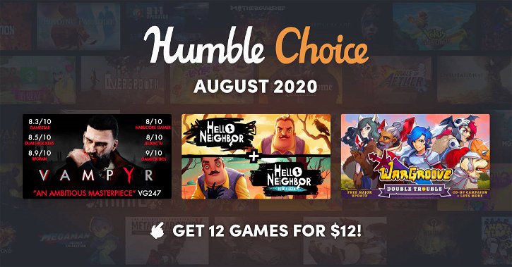 Immagine di Humble Choice agosto 2020: ecco i giochi inclusi del mese