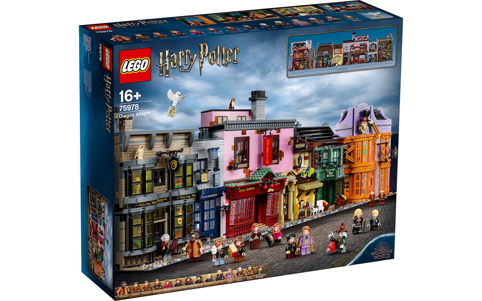 Immagine di LEGO Diagon Alley: set #75978 dal 1 settembre in vendita