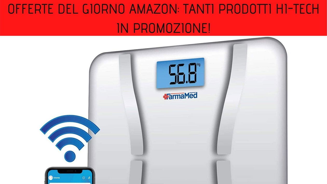 Immagine di Offerte del giorno Amazon: tanti prodotti hi-tech in promozione!