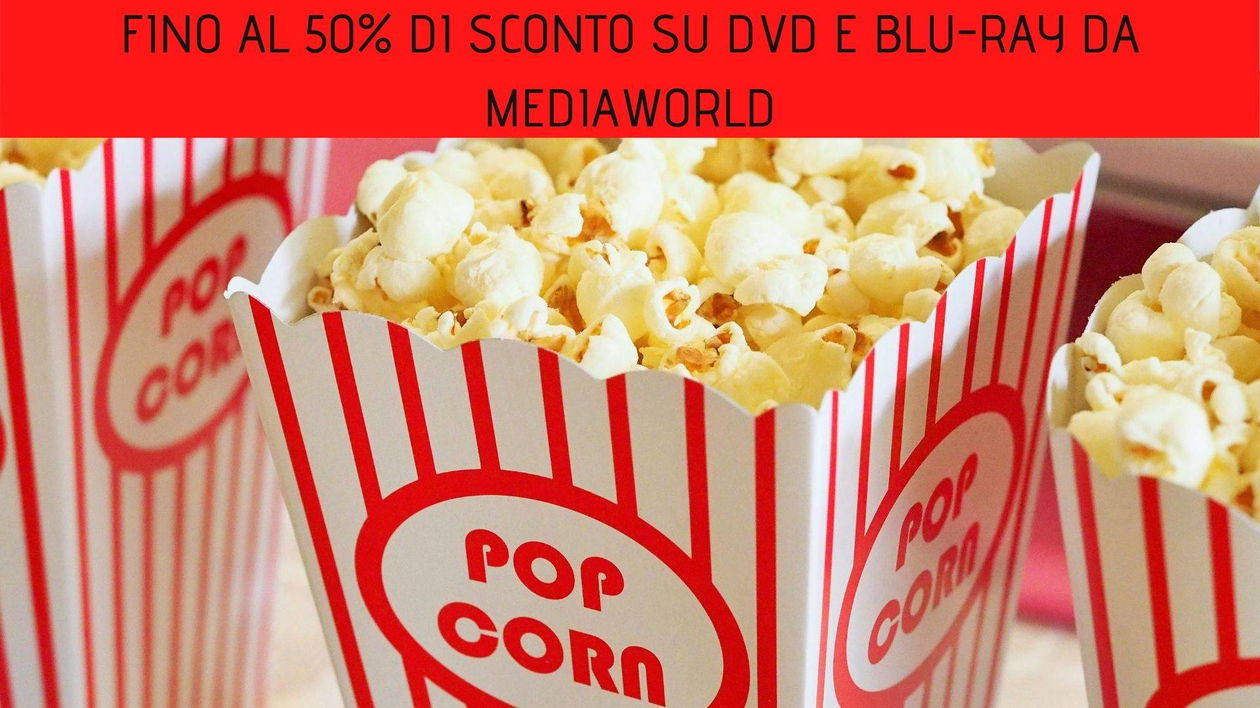 Immagine di Fino al 50% di sconto su DVD e Blu-Ray da MediaWorld
