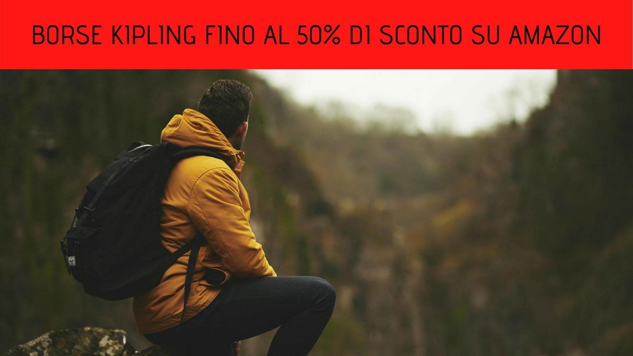 Immagine di Borse Kipling in saldo fino al 50% su Amazon