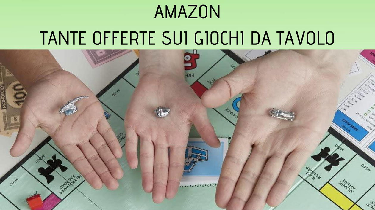 Immagine di Amazon: tante offerte sui giochi da tavolo per la tua estate