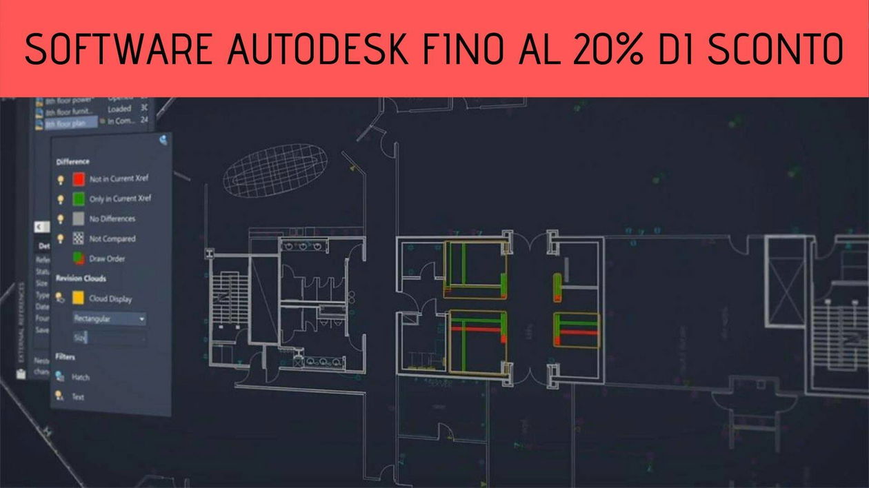 Immagine di 20% di sconto su Autocad, Autocad LT e Revit LT Suite