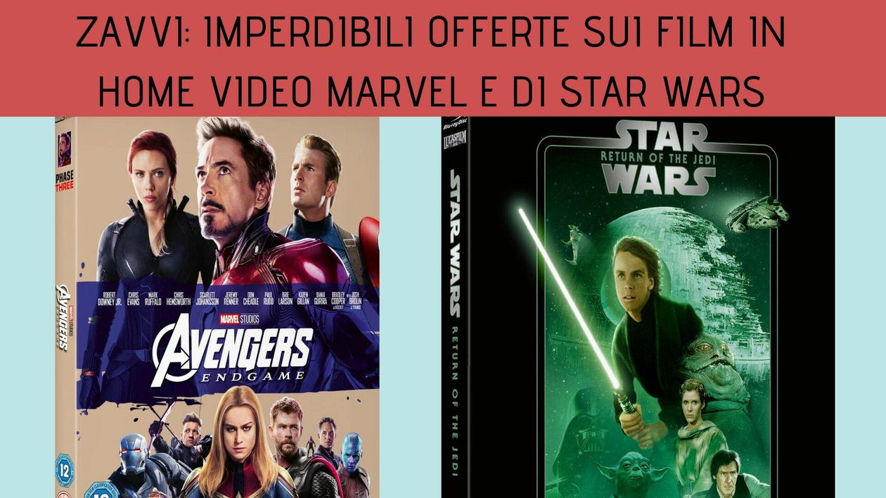 Immagine di Zavvi: imperdibili offerte sui film in home video Marvel e di Star Wars