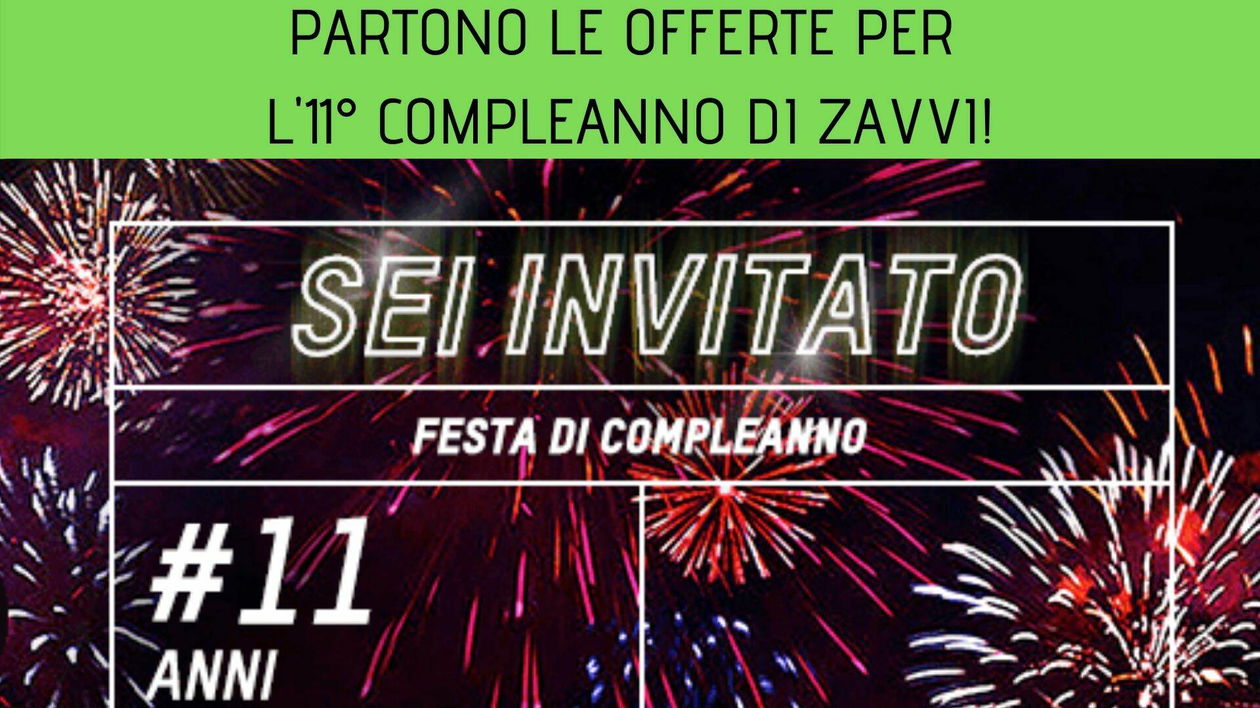 Immagine di Partono le offerte per l'11° compleanno di Zavvi!