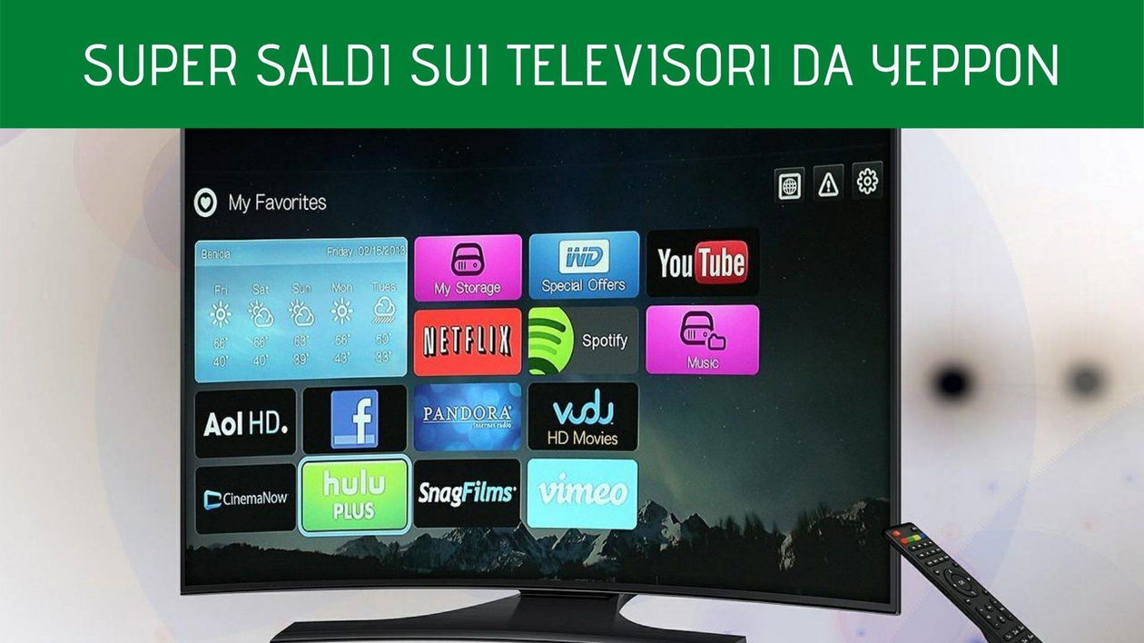 Immagine di Super saldi sui televisori da Yeppon