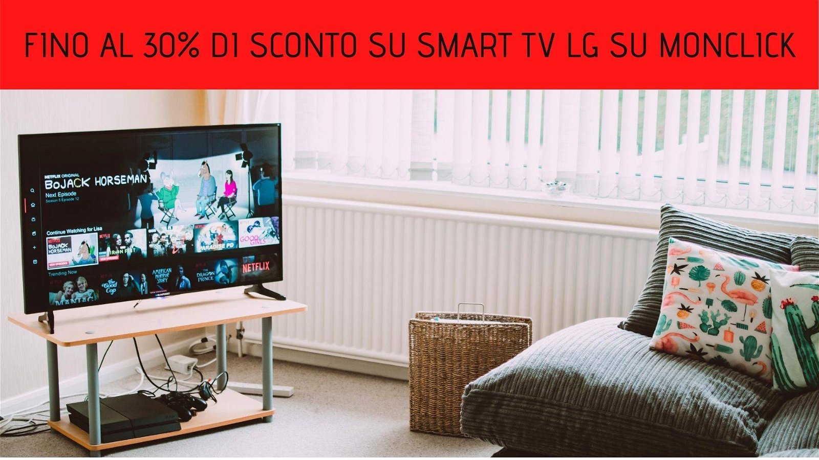 Immagine di Fino al 30% di sconto su Smart TV LG su Monclick