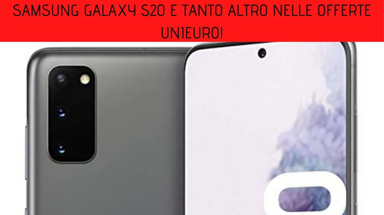 Immagine di Samsung Galaxy S20 e tanto altro nelle offerte Unieuro!