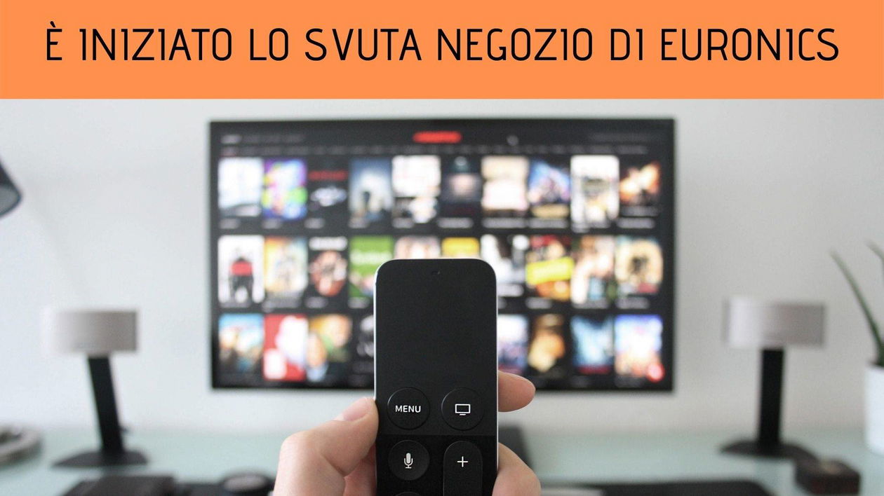 Immagine di Svuota Negozio Euronics: sconti al 50% fino al 3 settembre