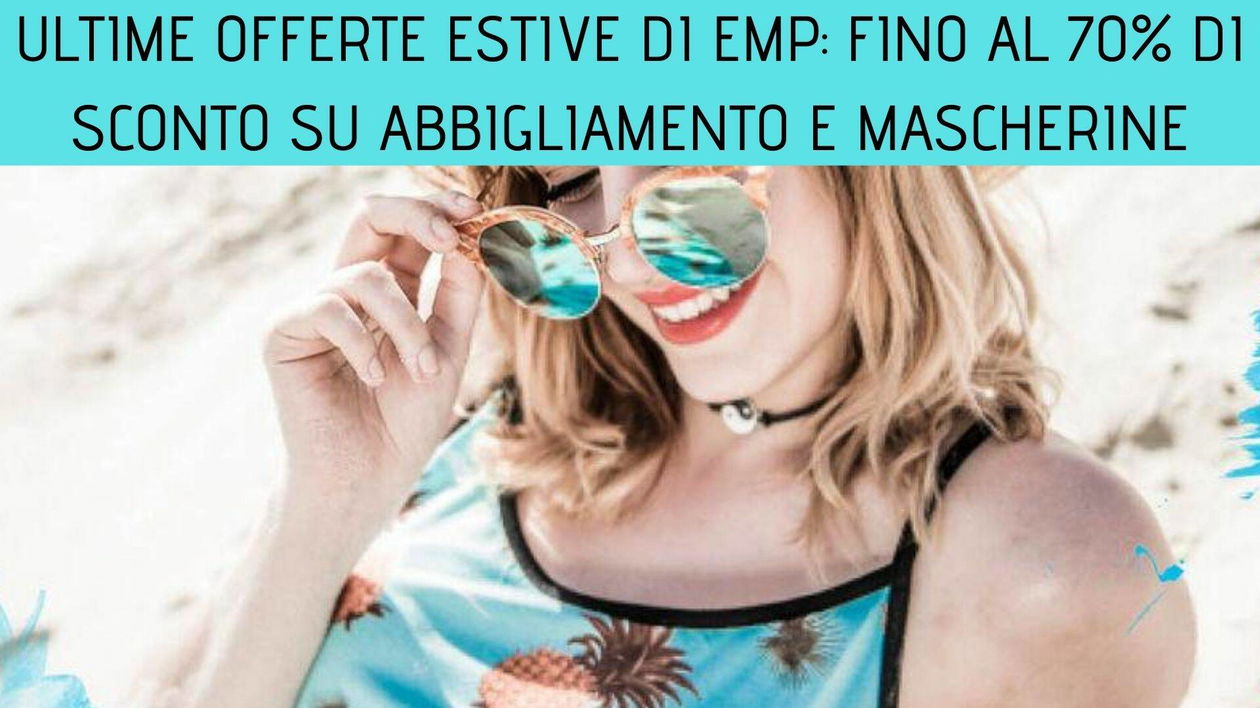 Immagine di Ultime offerte estive di EMP: fino al 70% di sconto su abbigliamento e mascherine