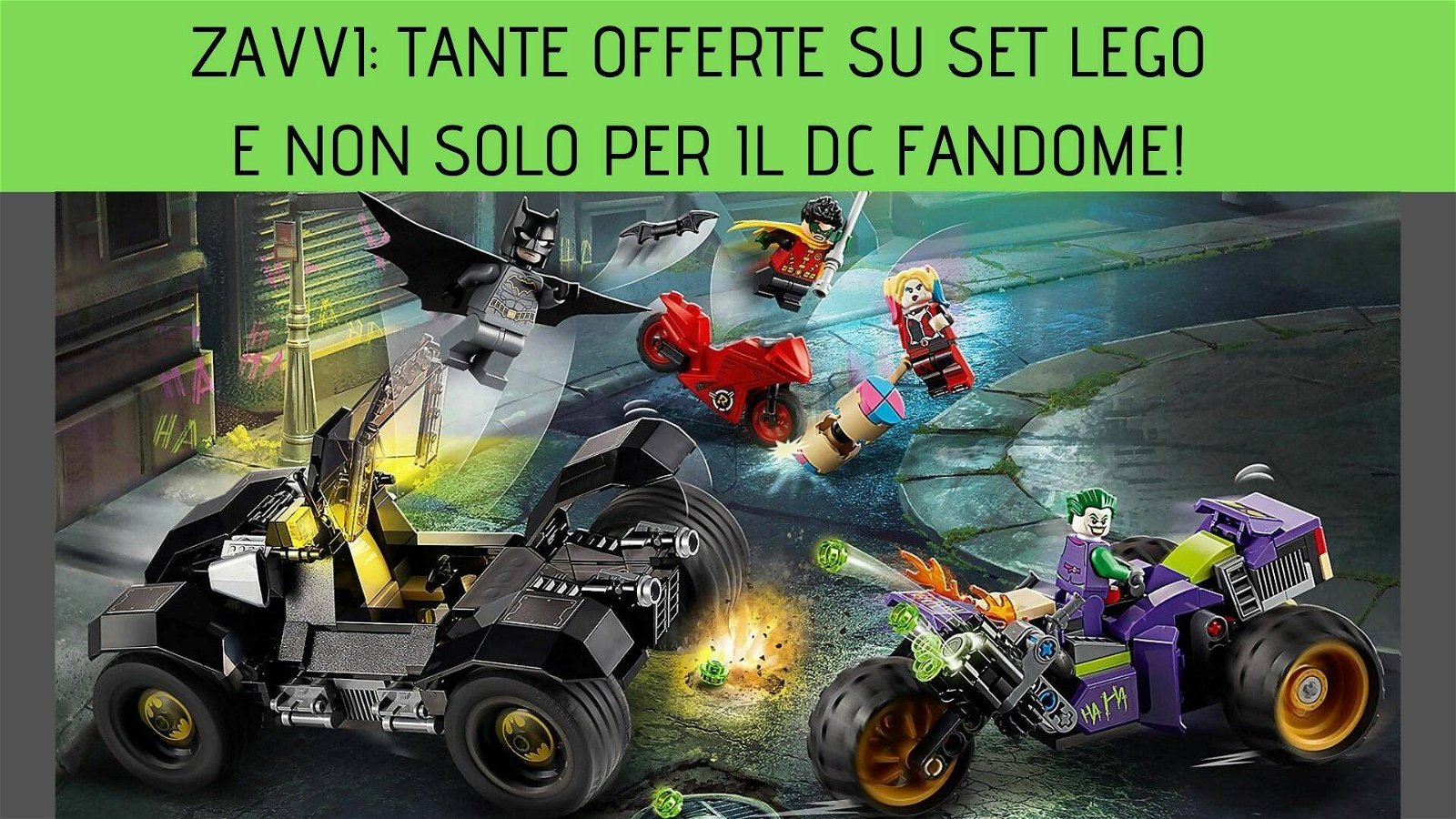 Immagine di Zavvi: tante offerte su set Lego e non solo per il DC Fandome!
