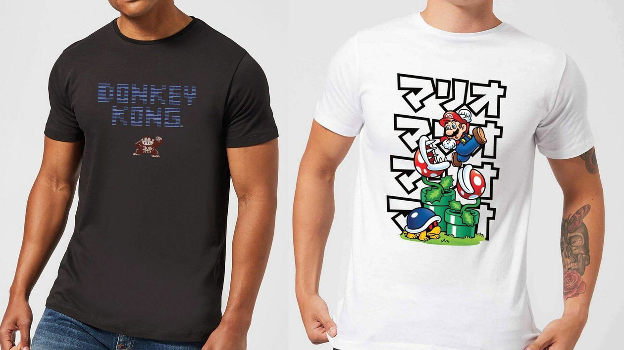 Immagine di Abbigliamento a tema Nintendo: sconti fino al 40% su Zavvi
