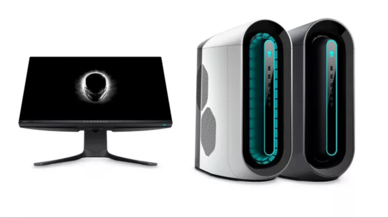 Immagine di Alienware, nuovi desktop e monitor pronti per Nvidia Ampere