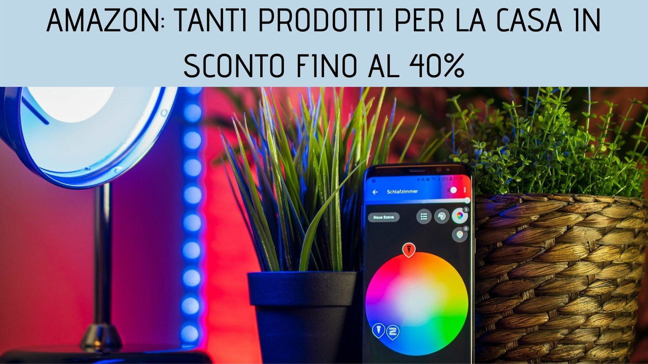 Immagine di Amazon: tantissimi prodotti per la casa con sconti fino al 40%!