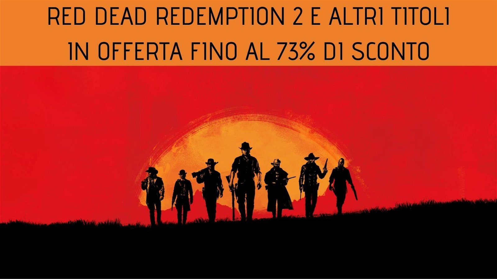 Immagine di Red Dead Redemption 2 e altri titoli Rockstar in sconto fino al 73% su GamersGate!