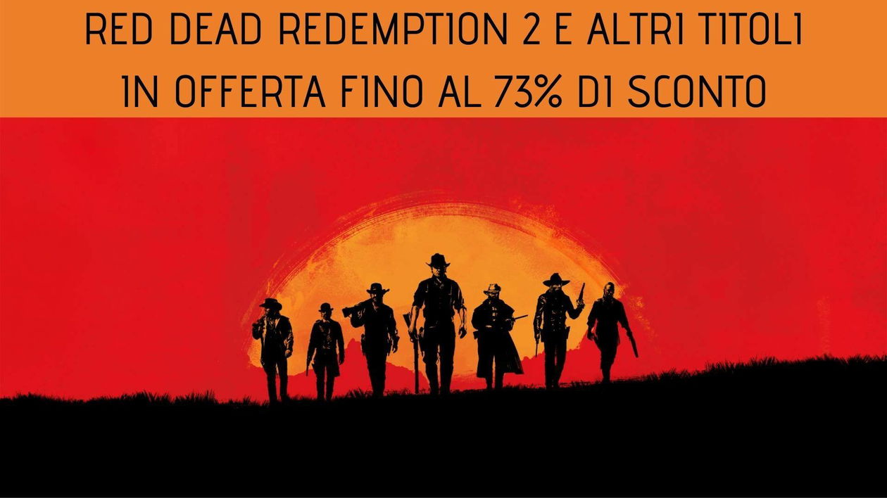Immagine di Red Dead Redemption 2 e altri titoli Rockstar in sconto fino al 73% su GamersGate!