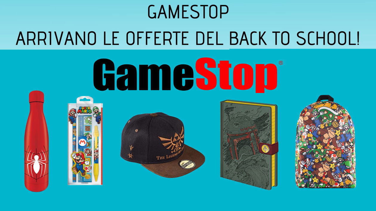 Immagine di Gamestop Back to School: tante offerte per tornare a scuola al meglio!