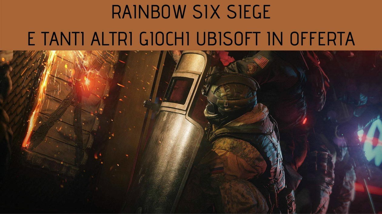 Immagine di Rainbow Six Siege e altri titoli Ubisoft in offerta fino al 78% su GamersGate!