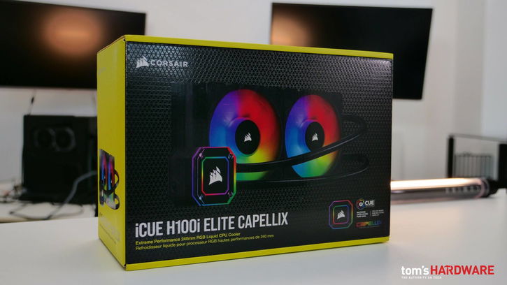 Corsair icue link h100i rgb aio 240 dissipatore a liquido per cpu