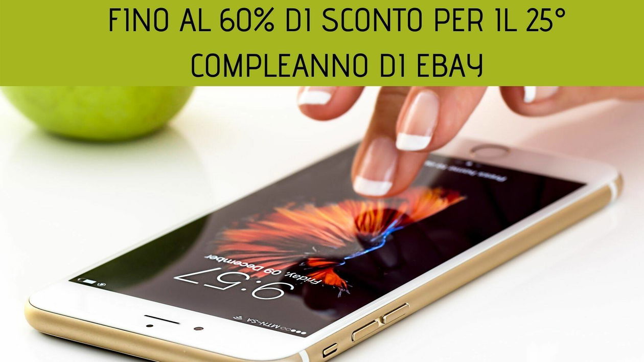Immagine di [ULTIMI GIORNI] Fino al 60% di sconto su tanti prodotti per il 25° compleanno di eBay!