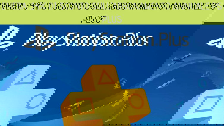 Immagine di Eneba: 34% di sconto sull'abbonamento annuale PS Plus