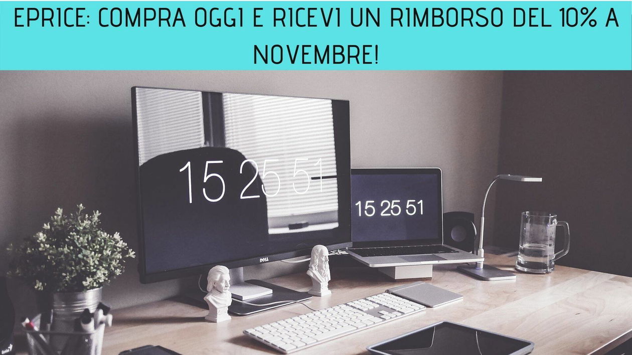 Immagine di ePrice: compra oggi e ricevi un rimborso del 10% e fino a 1000 euro!