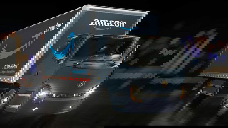 Immagine di Amazon, 10 nuovi camion elettrici acquistati da Lion Electric