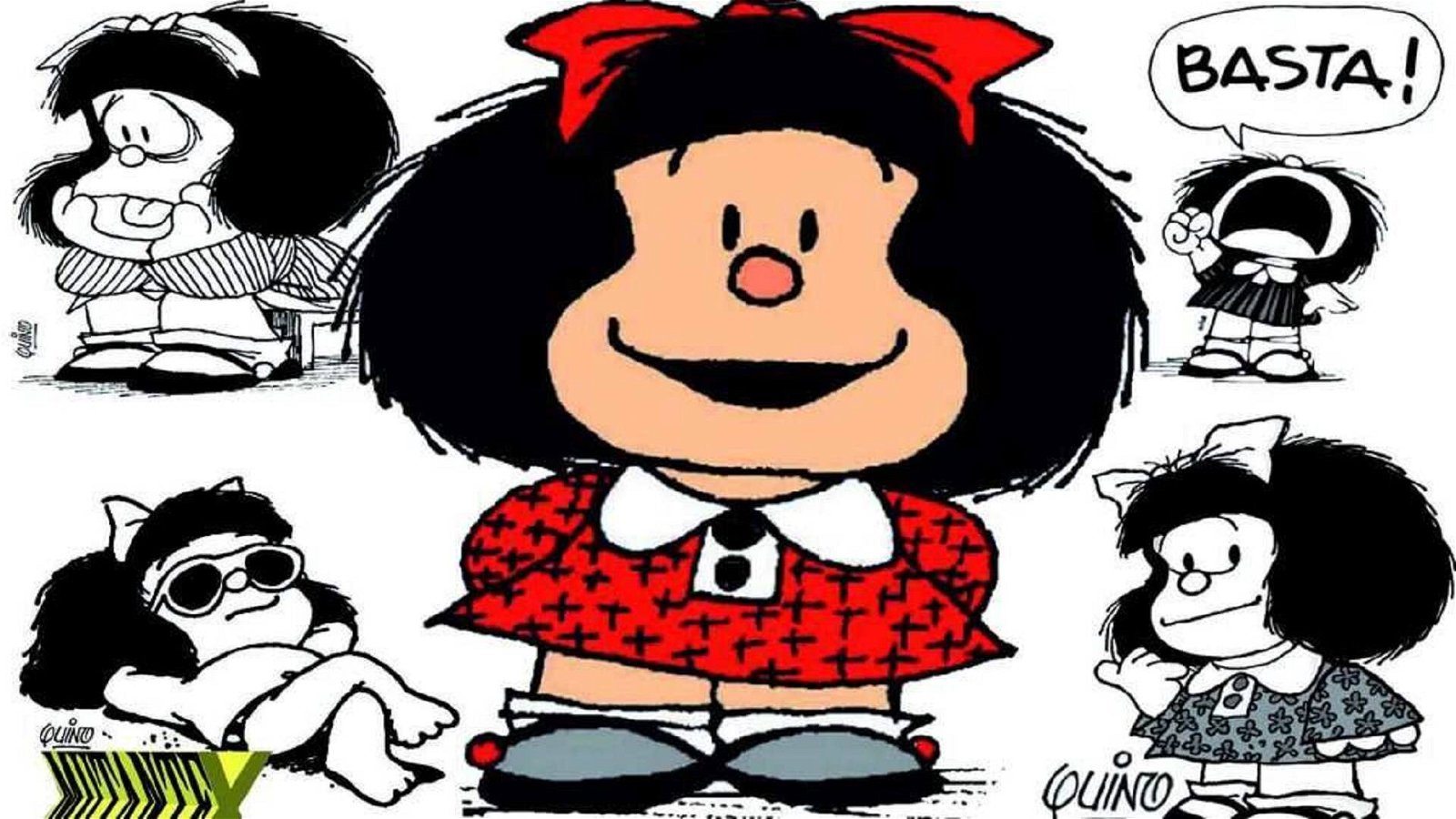 Immagine di Mafalda, dal 1964 si contesta con il sorriso