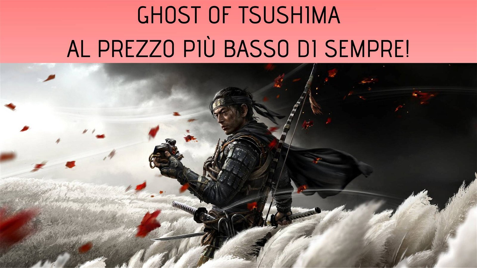 Immagine di Ghost of Tsushima al prezzo più basso di sempre su Amazon!