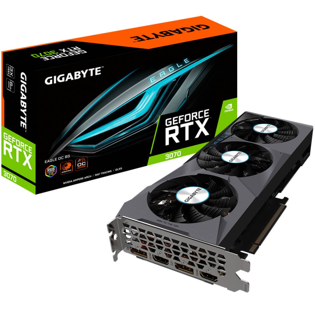 Immagine di Gigabyte GeForce RTX 3070, ecco le varianti Gaming ed Eagle