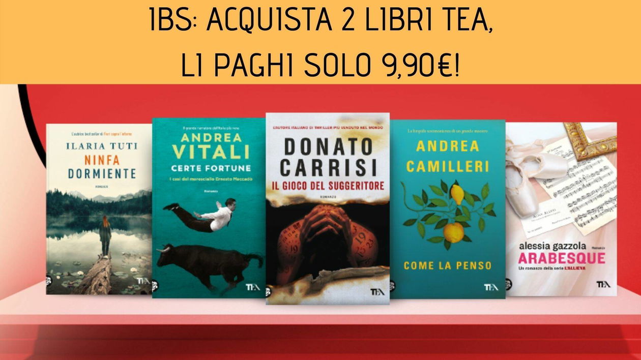 Immagine di IBS: acquista 2 libri TEA, li paghi solo 9,90€!