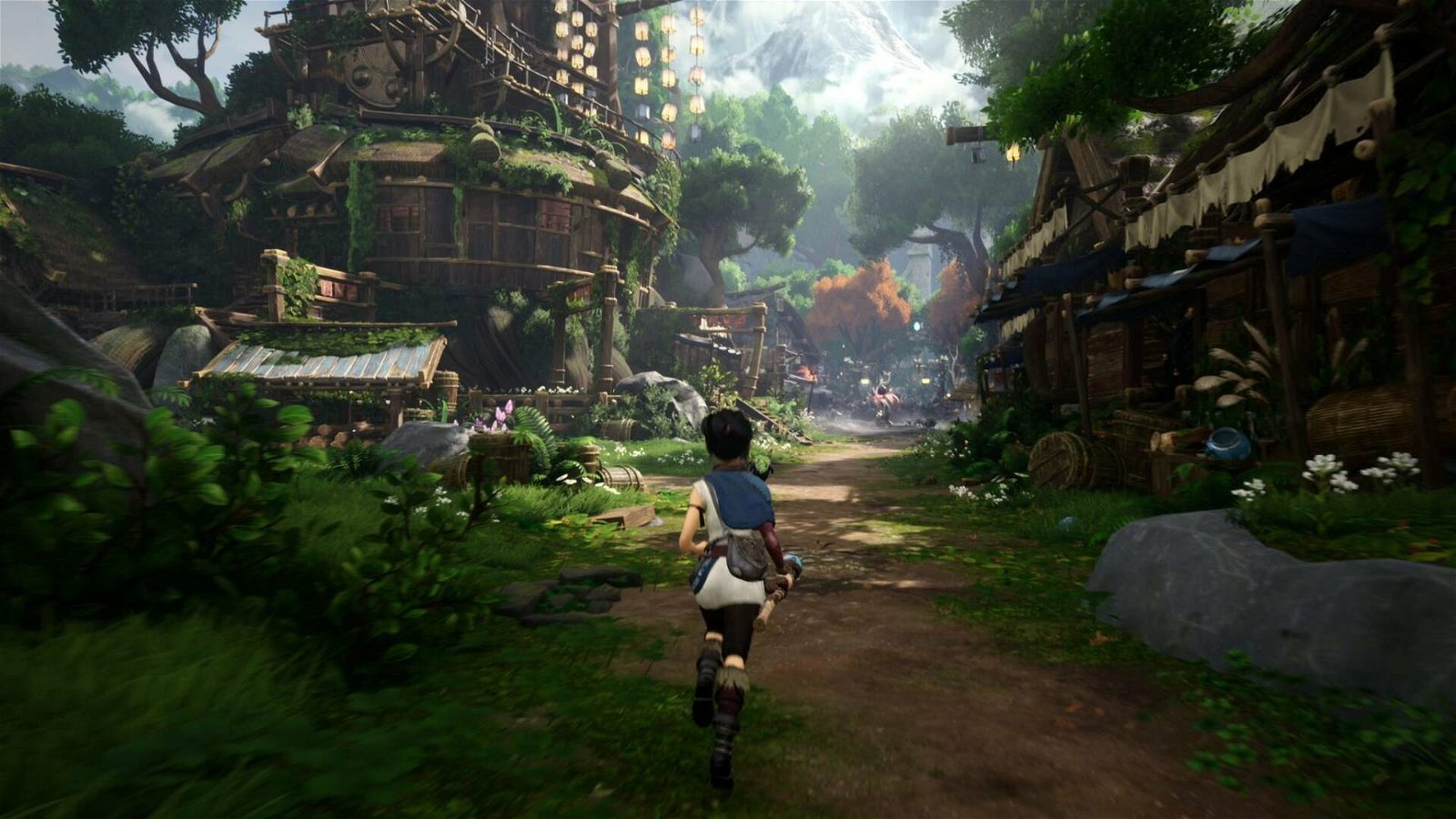 Immagine di Kena Bridge of Spirits si mostra in un fantastico video gameplay
