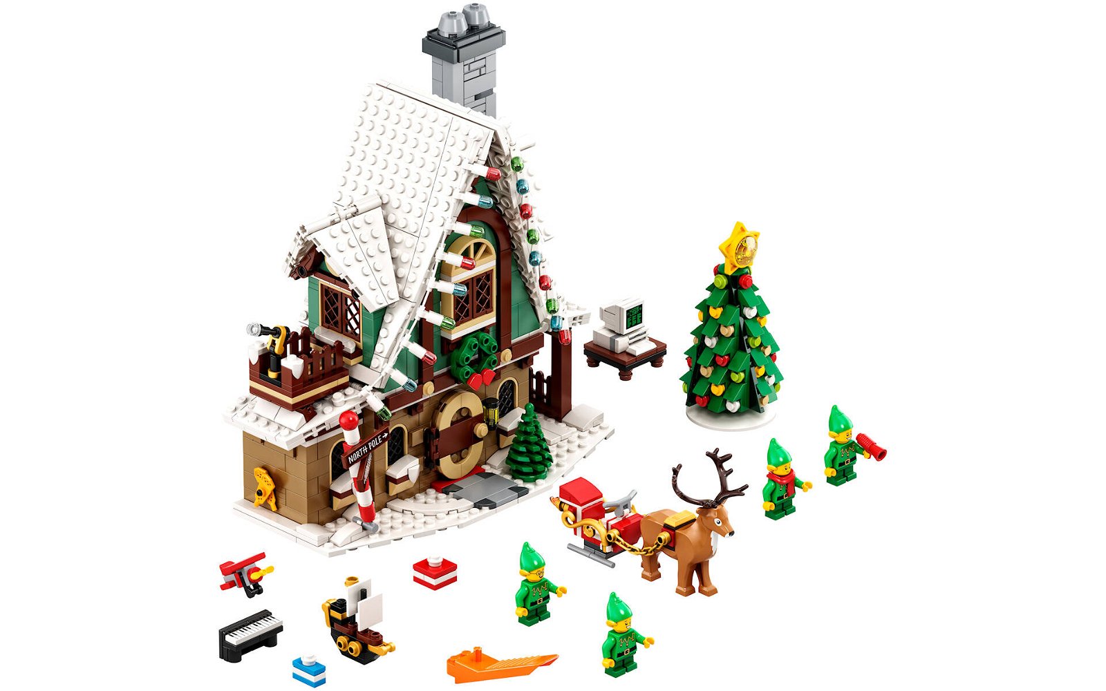 Immagine di LEGO: annunciato oggi il nuovo set # 10275 Club House degli Elfi