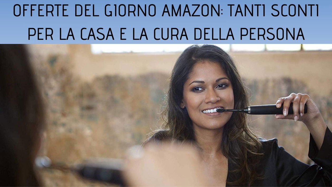 Immagine di Offerte del giorno Amazon: Philips Sonicare HX9901/13 DiamondClean Smart in sconto del 43%!